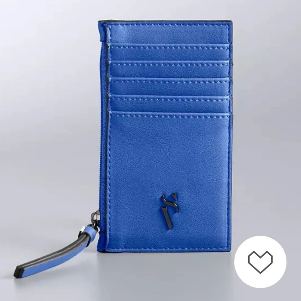 NWT- Simply Vera Vera Wang Amboy‎ Wallet in Ives Blue